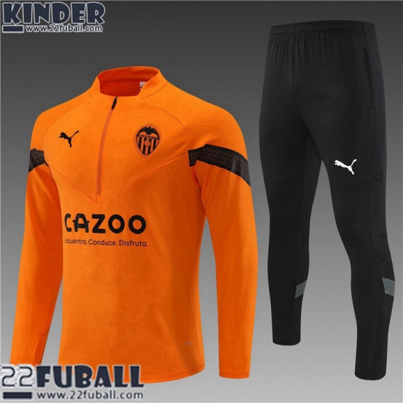 Trainingsanzug Valencia orange Kinder 22 23 TK504