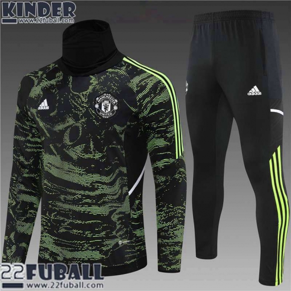 Trainingsanzug Manchester United Tarnung Kinder 22 23 TK506