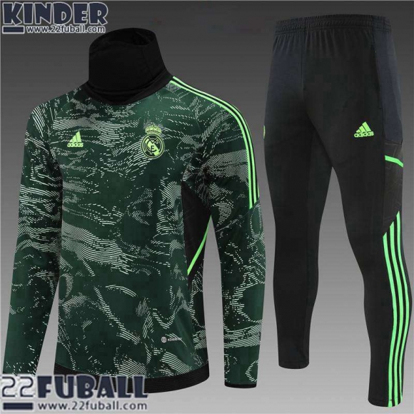 Trainingsanzug Real Madrid Tarnung Kinder 22 23 TK507