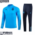 Trainingsanzug Argentinien Blau Kinder 22 23 TK541