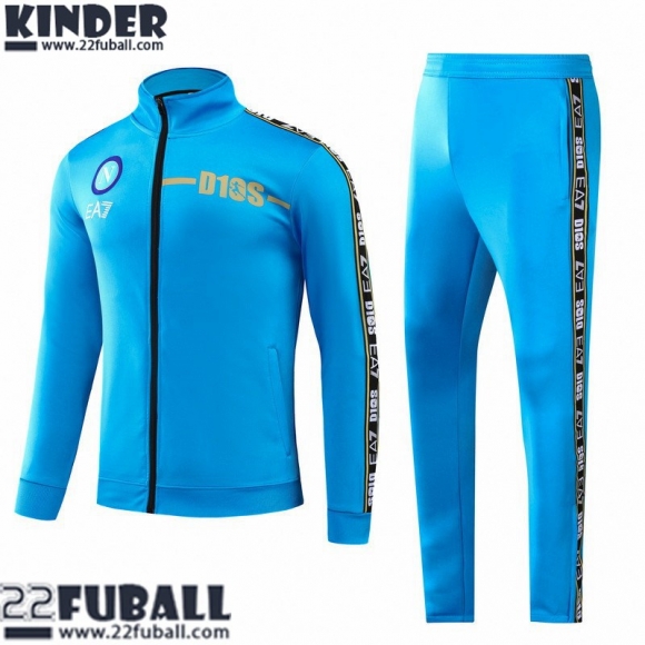 Sweatjacke Naples Blau Kinder 22 23 TK290