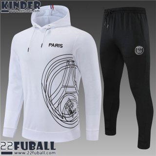 Sweatshirt Foot PSG Weiss Kinder 22 23 TK292