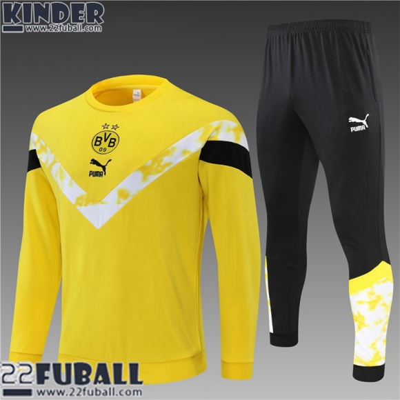 Trainingsanzug Dortmund Gelb Kinder 22 23 TK301