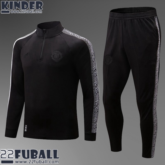 Trainingsanzug Manchester United Gelb Kinder 22 23 TK303