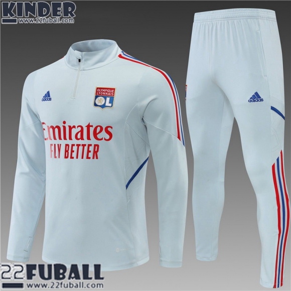 Trainingsanzug Lyon grau Kinder 22 23 TK311