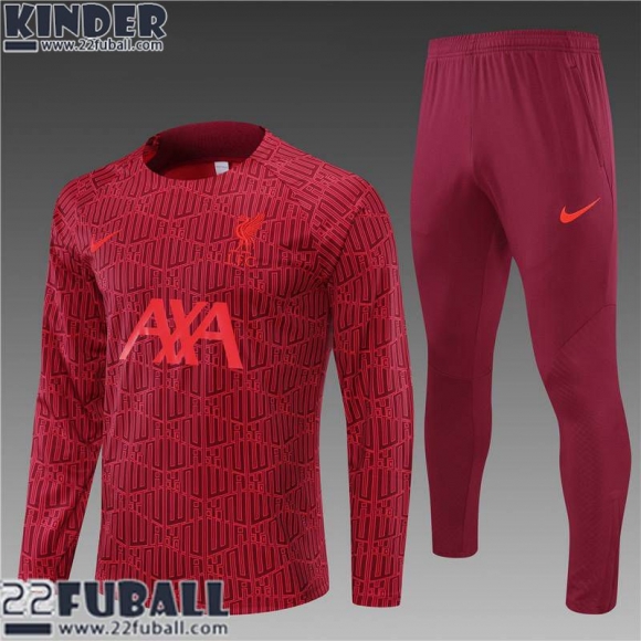 Trainingsanzug Liverpool Rouge Kinder 22 23 TK315