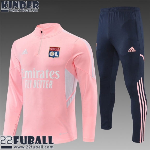 Trainingsanzug Lyon Rose Kinder 22 23 TK325