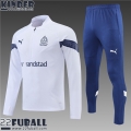 Trainingsanzug Olympique Marseille Weiß Kinder 22 23 TK332