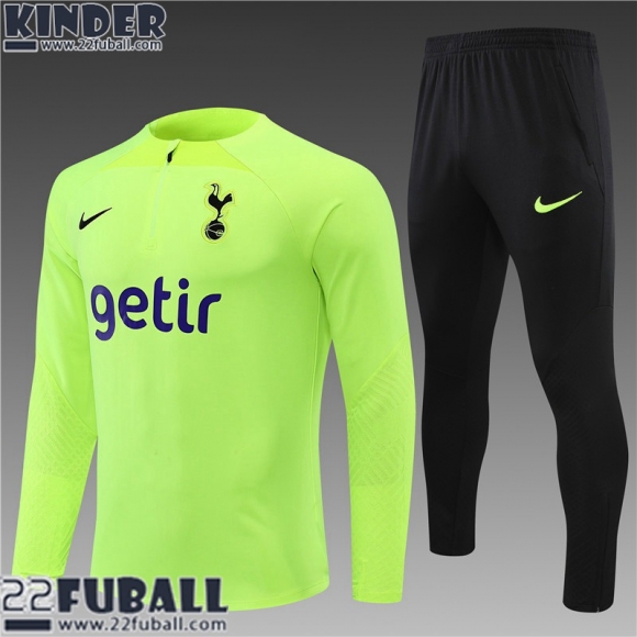 Trainingsanzug Tottenham vert Kinder 22 23 TK336