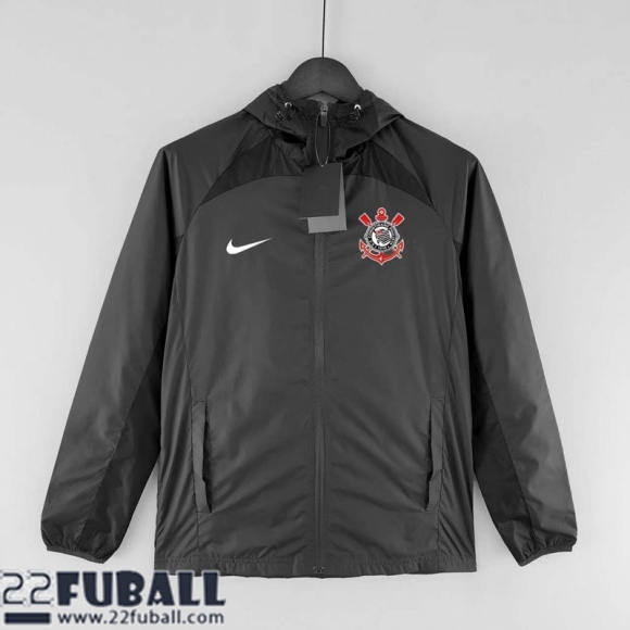 Sweatjacke Kapuzen Corinthians Schwarz Herren 22 23 WK170