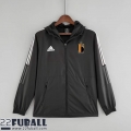 Sweatjacke Kapuzen Belgien Schwarz Herren 22 23 WK174