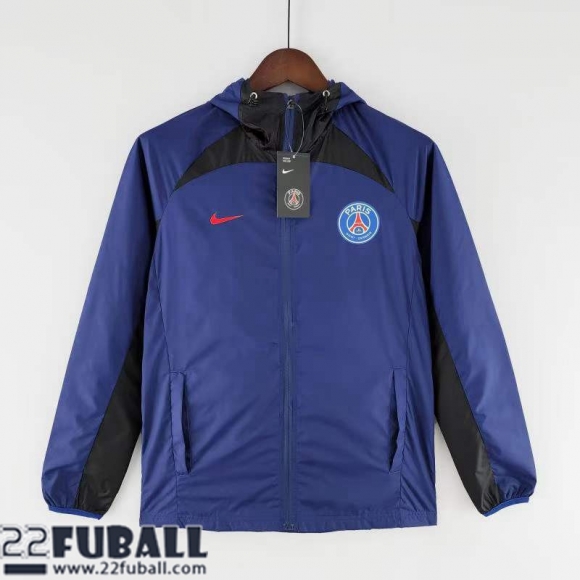 Sweatjacke Kapuzen PSG blau Herren 22 23 WK176