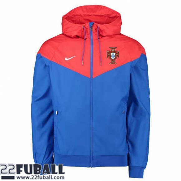 Sweatjacke Kapuzen Portugal blau Herren 22 23 WK180