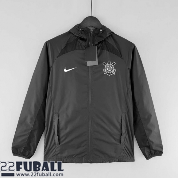 Sweatjacke Kapuzen Corinthians Schwarz Herren 22 23 WK190