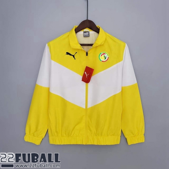 Sweatjacke Kapuzen Senegal jaune Herren 22 23 WK196