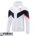 Sweatjacke Kapuzen Liverpool Weiss Herren 22 23 WK203