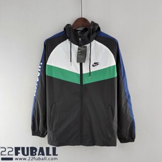 Sweatjacke Kapuzen Sport schwarz weiß Herren 22 23 WK89