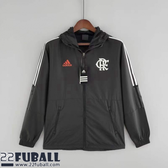 Sweatjacke Kapuzen Flamengo schwarz Herren 22 23 WK98