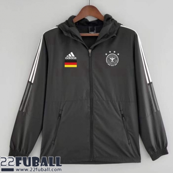 Sweatjacke Kapuzen Deutschland schwarz Herren 22 23 WK101