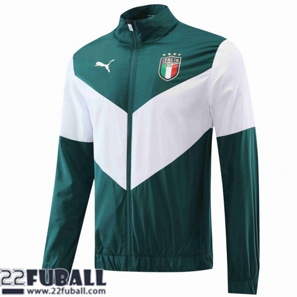 Sweatjacke Italien vert blanc Herren 22 23 WK102