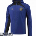 Sweatjacke Kapuzen PSG Paris blau Herren 22 23 WK110