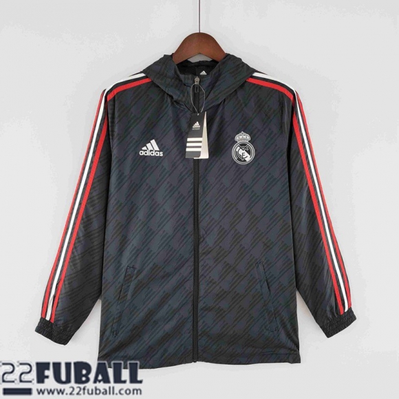 Sweatjacke Kapuzen Real Madrid blau Herren 22 23 WK117