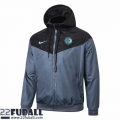 Sweatjacke Kapuzen Inter Mailand grau Herren 22 23 WK124