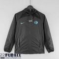 Sweatjacke Kapuzen Inter Mailand schwarz Herren 22 23 WK125