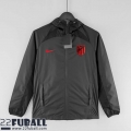 Sweatjacke Kapuzen Atletico Madrid schwarz Herren 22 23 WK129