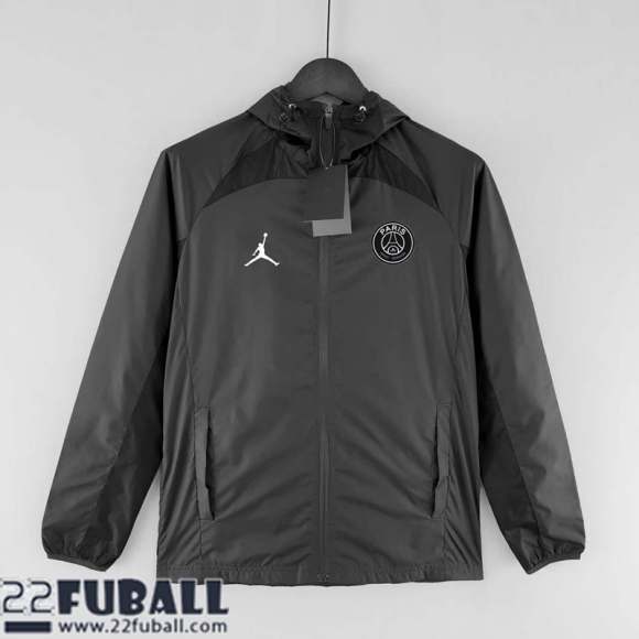 Sweatjacke Kapuzen PSG Paris schwarz Herren 22 23 WK131