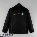 Sweatjacke Kapuzen Brasilien schwarz Herren 22 23 WK133