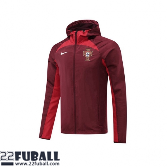 Sweatjacke Kapuzen Portugal Rouge Herren 22 23 WK135