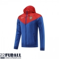 Sweatjacke Kapuzen Portugal blau Herren 22 23 WK136