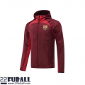 Sweatjacke Kapuzen Barcelona Rouge Herren 22 23 WK137