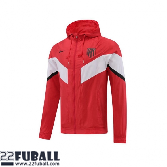 Sweatjacke Kapuzen Atletico Madrid Rouge Herren 22 23 WK142