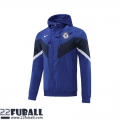 Sweatjacke Kapuzen Chelsea blau Herren 22 23 WK144