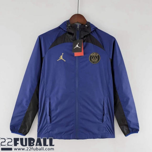 Sweatjacke Kapuzen PSG blau Herren 22 23 WK149