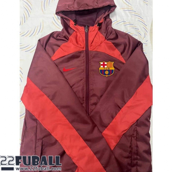 Sweatjacke Kapuzen Barcelona Rouge Herren 22 23 WK163