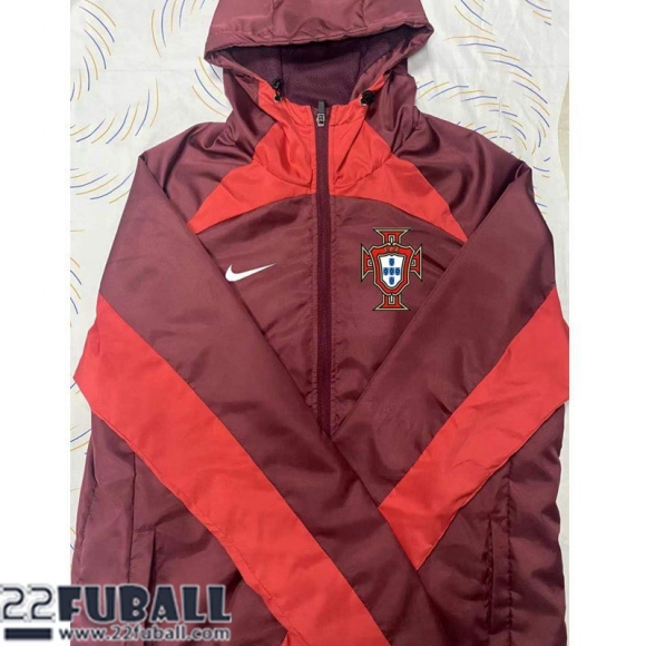 Sweatjacke Kapuzen Portugal Rouge Herren 22 23 WK164