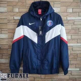 Sweatjacke Kapuzen PSG blau Herren 22 23 WK165