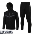 Sweatjacke Kapuzen sport Schwarz Herren 21 22 JK304