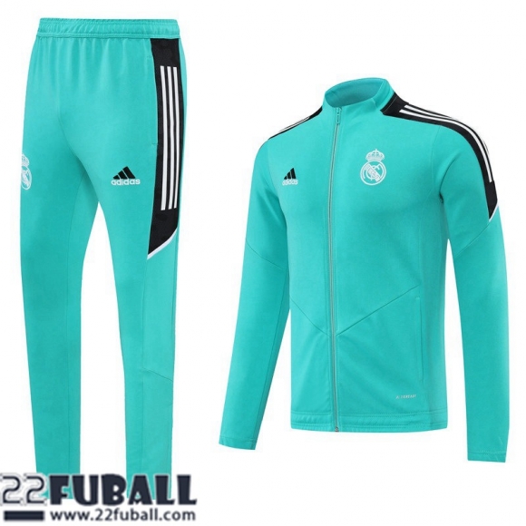 Sweatjacke Real Madrid Himmelblau Herren 22 23 JK314