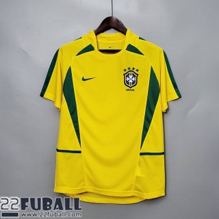 Fussball Trikots Brasilien Heimtrikot Herren 2002 FG115