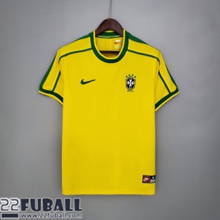 Fussball Trikots Brasilien Heimtrikot Herren 1998 FG118