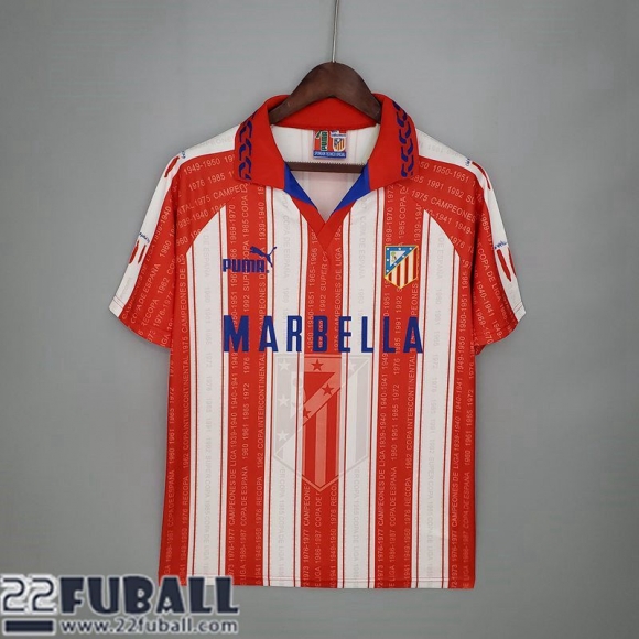 Fussball Trikots Atletico Madrid Heimtrikot Herren 95 96