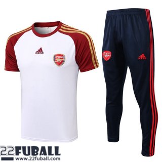 T-Shirt Arsenal Weiß Herren 21 22 PL278