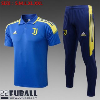 Poloshirts Juventus blau Herren 21 22 PL288