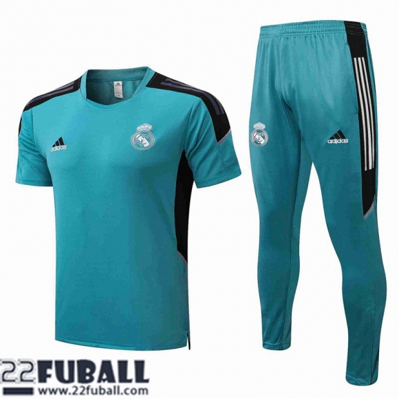 T-Shirt Real Madrid hellblau Herren 21 22 PL296