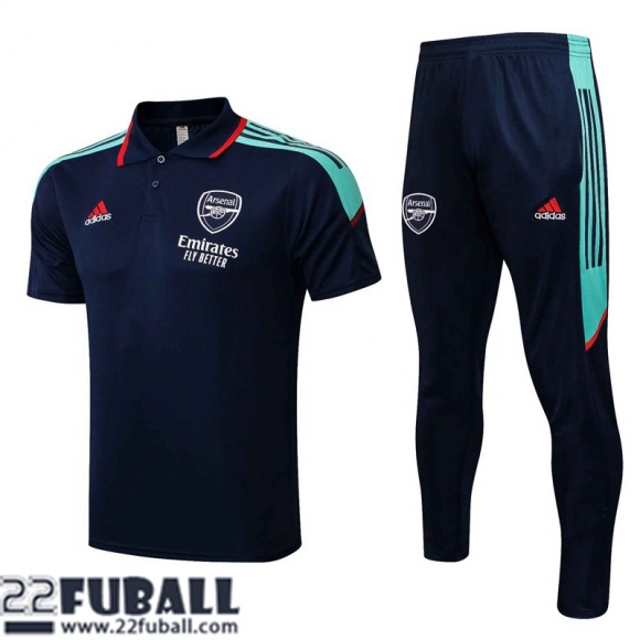 Poloshirts Arsenal Navy blau Herren 21 22 PL297