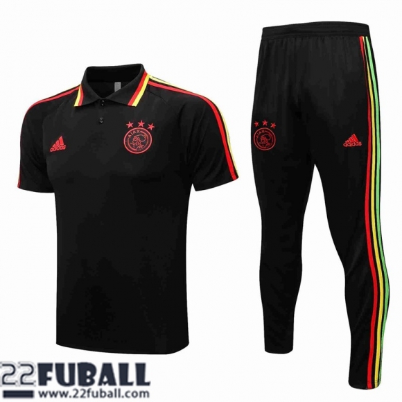 Poloshirts AJAX Schwarz Herren 21 22 PL403